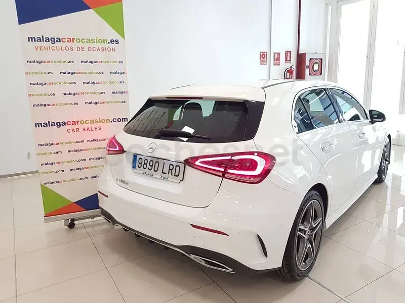 Usado Mercedes A200 150 CV (110 kW) 2021 Blanco Berlina