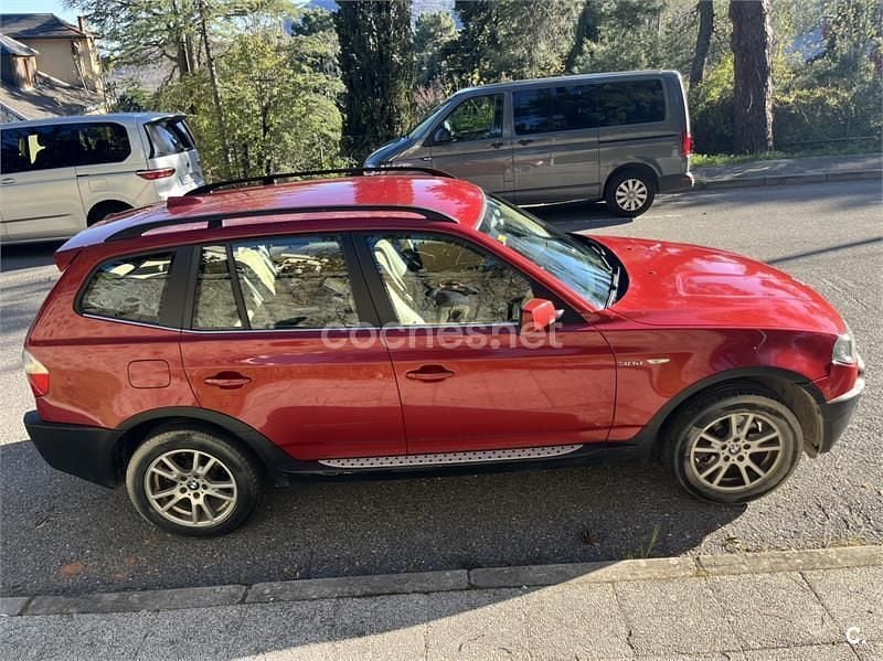 Usado BMW X3 204 CV (150 kW) 2004 Granate SUV