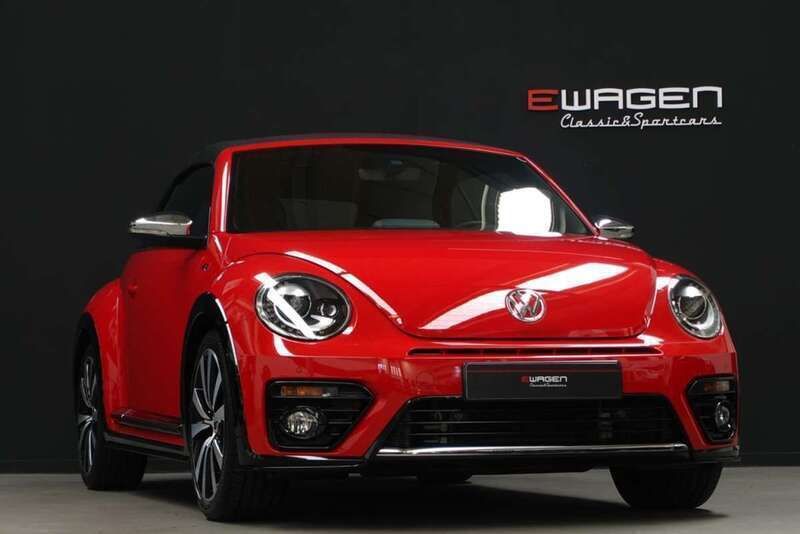 Usado VW Beetle Cabriolet R-line 150 CV (110 kW) 2018 Rojo Descapotable