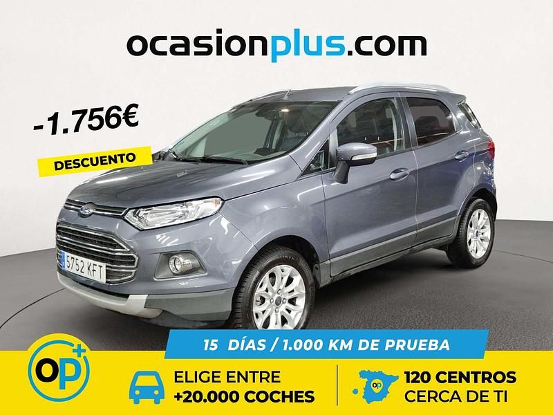 Gris Usado 2017 Ford Ecosport Titanium SUV | 10.200 € (Precio justo) - Imagen 1/4