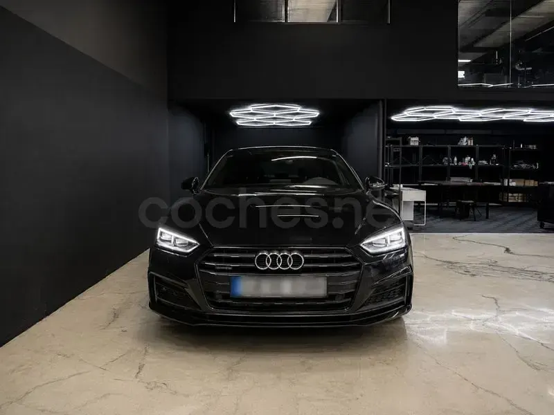 Usado Audi A5 Sportback Sport 252 CV (185 kW) 2017 Negro Utilitario