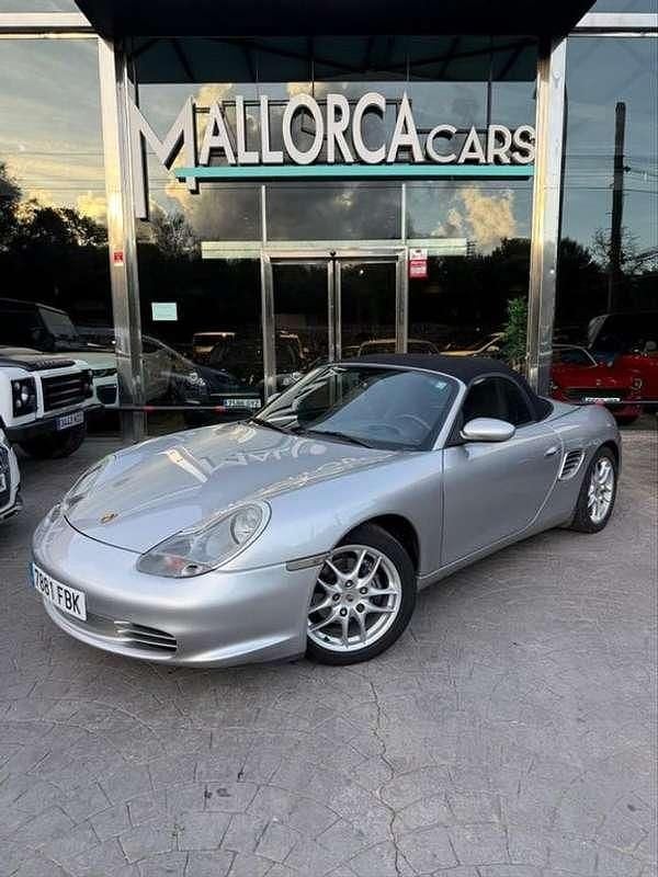 Usado Porsche Boxster 228 CV (167 kW) 2004 Gris / plata Descapotable