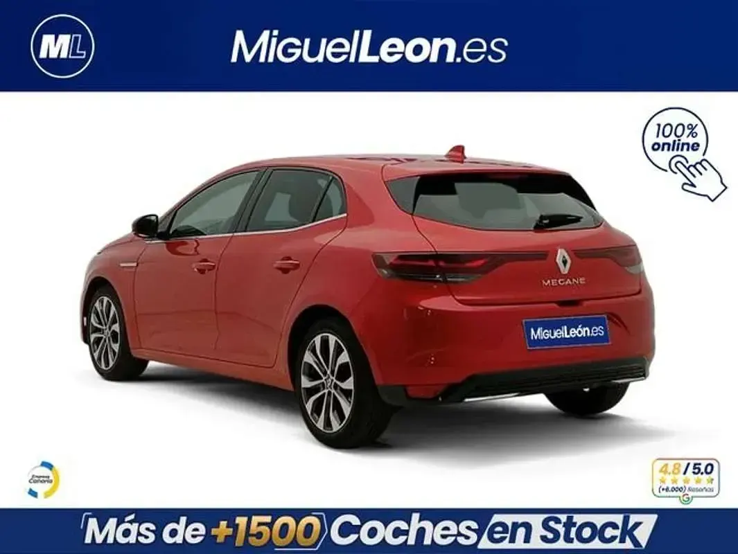 Usado Renault Mégane IV Zen 140 CV (102 kW) 2021 Rojo Utilitario