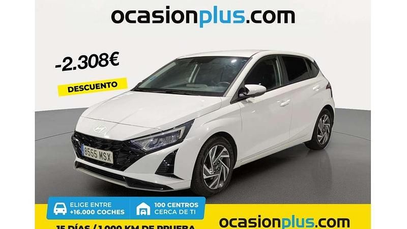 Blanco Usado 2024 Hyundai i20 Utilitario | 17.289 € (Precio justo) - Imagen 1/4