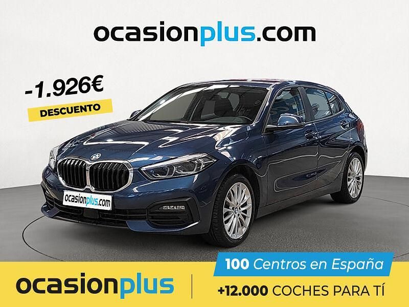 Azul Usado 2021 BMW 118 Utilitario | 18.490 € (Precio justo) - Imagen 1/4