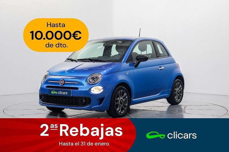 Azul Usado 2021 Fiat 500 Connect Utilitario | 9090 € (Precio justo) - Imagen 1/4
