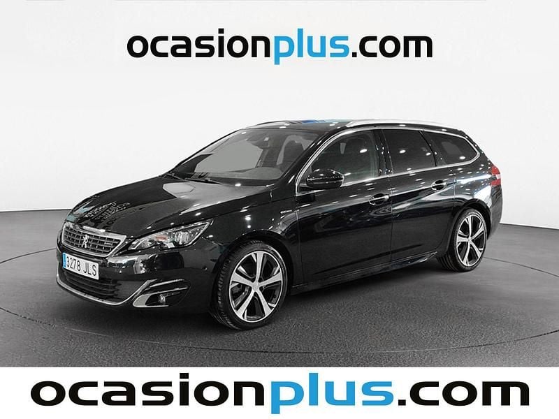 Usado Peugeot 308 SW GT-line 150 CV (110 kW) 2016 Negro Familiar