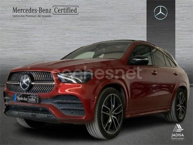 Rojo jacinto Usado 2023 Mercedes GLE350 Coupe | 81.990 € (Un poco caro) - Imagen 1/4
