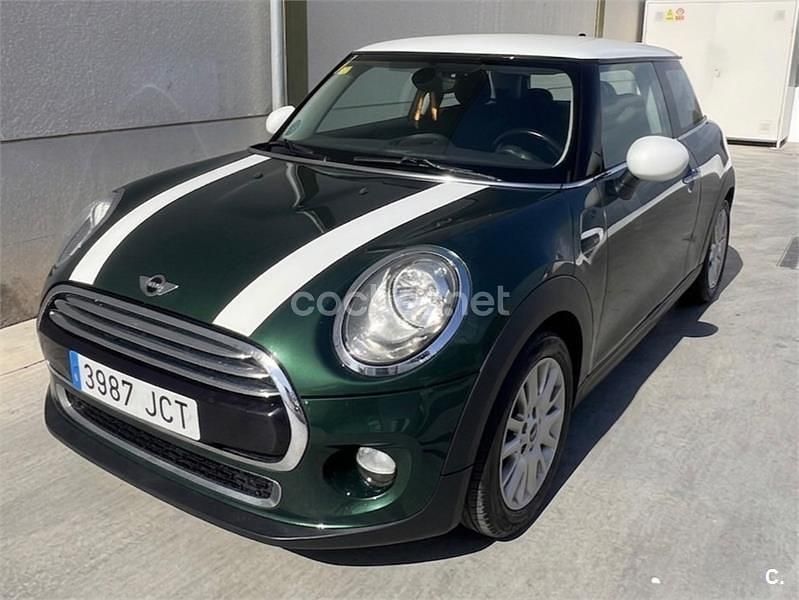 Usado Mini Cooper D 112 CV (82 kW) 2015 Verde Utilitario