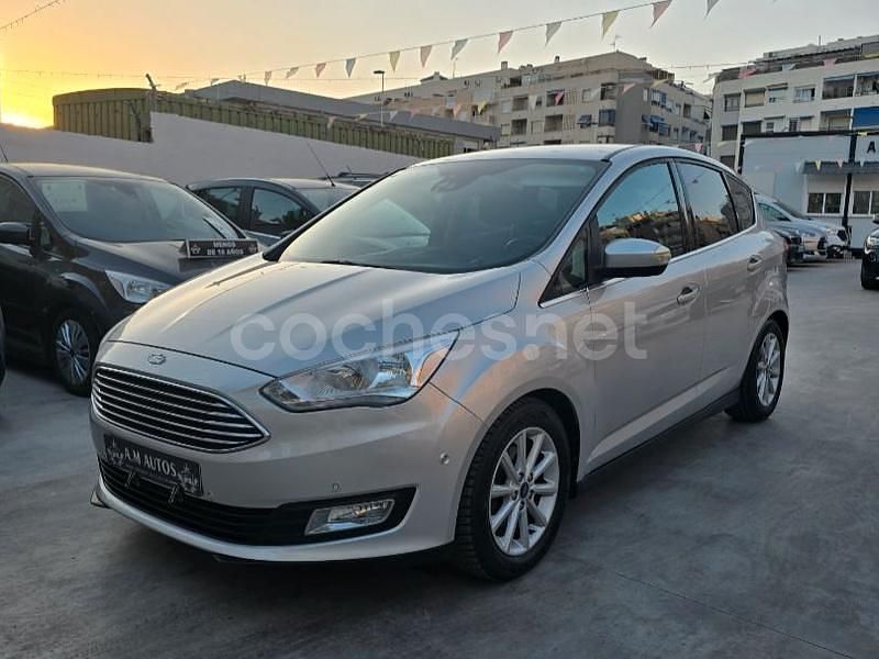 Gris / plata Usado 2017 Ford C-MAX Titanium Monovolumen | 8350 € (Super precio) - Imagen 1/4