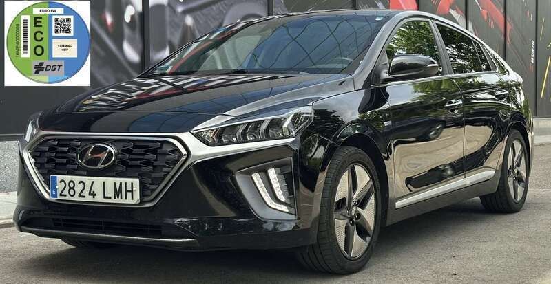 Negro Usado 2021 Hyundai Ioniq Berlina | 12.900 € (Buen precio) - Imagen 1/4