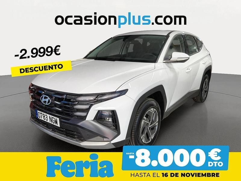 Blanco Nuevo 2025 Hyundai Tucson SUV | 32.990 € (Precio justo) - Imagen 1/4