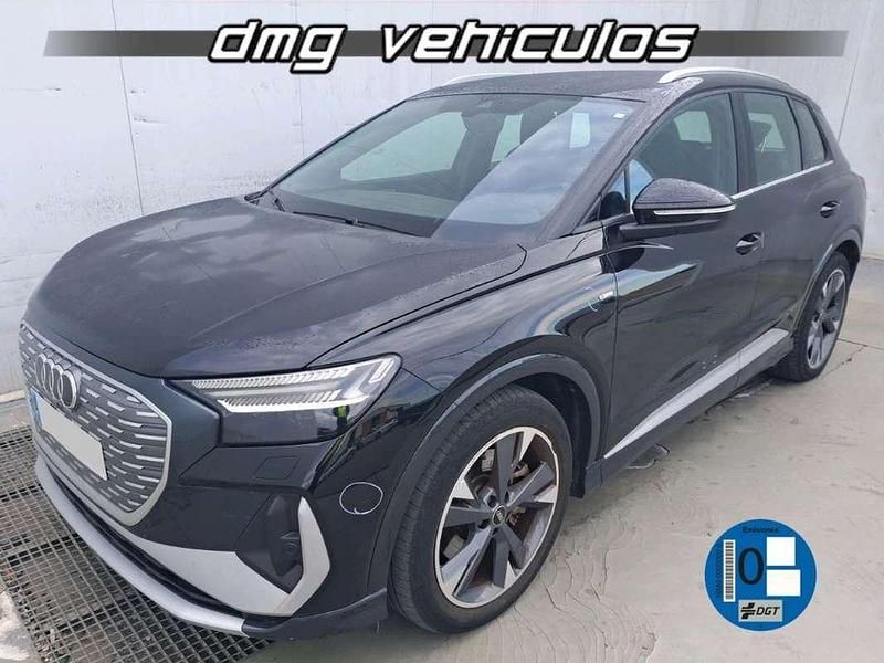 Negro Usado 2021 Audi Q4 e-tron S-Line SUV | 29.600 € (Precio justo) - Imagen 1/4