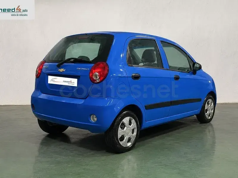 Usado Chevrolet Matiz 65 CV (47 kW) 2008 Azul Utilitario