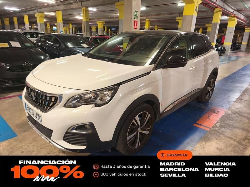 Blanco Usado 2017 Peugeot 3008 Allure Monovolumen | 12.950 € (Precio justo) - Imagen 1/4