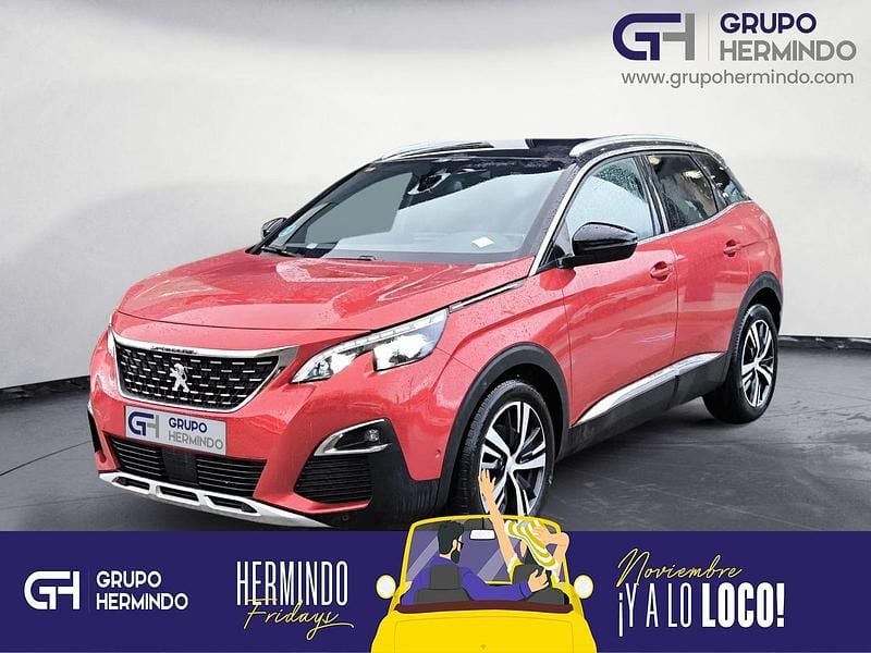 Rojo Usado 2018 Peugeot 3008 GT-line SUV | 15.500 € (Buen precio) - Imagen 1/4