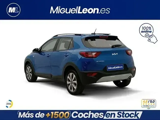 Usado Kia Stonic 84 CV (61 kW) 2022 Azul SUV