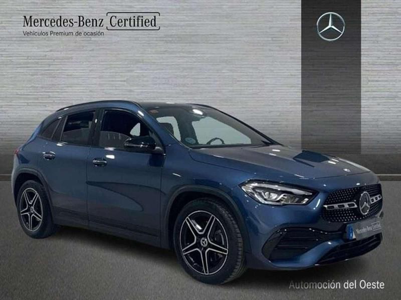 Usado Mercedes GLA200 AMG line 151 CV (111 kW) 2020 Azul SUV