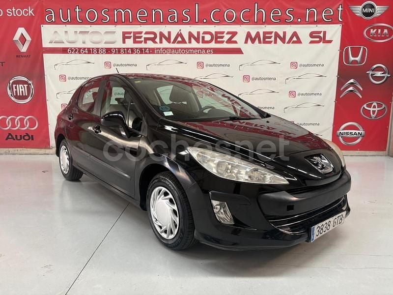 Negro Usado 2010 Peugeot 308 Premium Berlina | 4900 € (Buen precio) - Imagen 1/4