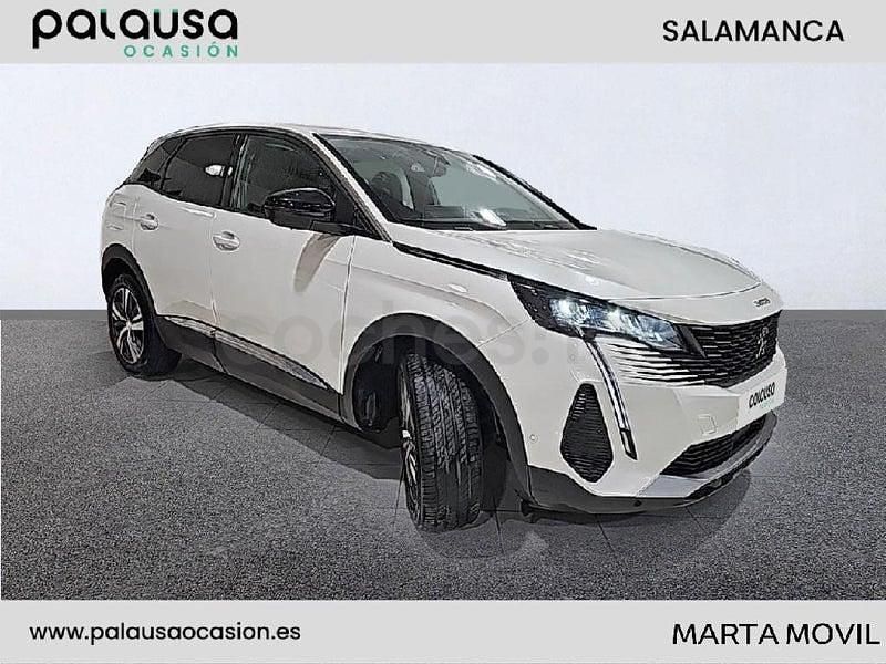 Usado Peugeot 3008 Allure 130 CV (95 kW) 2021 Blanco SUV