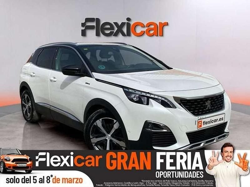 Usado Peugeot 3008 GT-line 131 CV (96 kW) 2019 Blanco SUV
