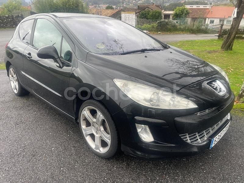 Negro Usado 2008 Peugeot 308 Sport Berlina | 4999 € (Un poco caro) - Imagen 1/4