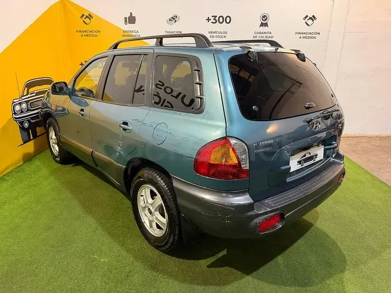 Usado Hyundai Santa Fe GLS 112 CV (82 kW) 2003 Azul SUV