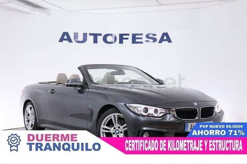 Usado BMW 420 190 CV (139 kW) 2017 Gris / plata Descapotable