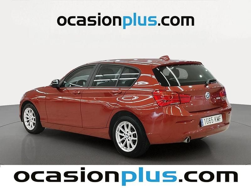 Usado BMW 118 150 CV (110 kW) 2018 Naranja Utilitario