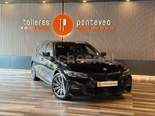 Usado BMW 320e 190 CV (139 kW) 2022 Negro Familiar