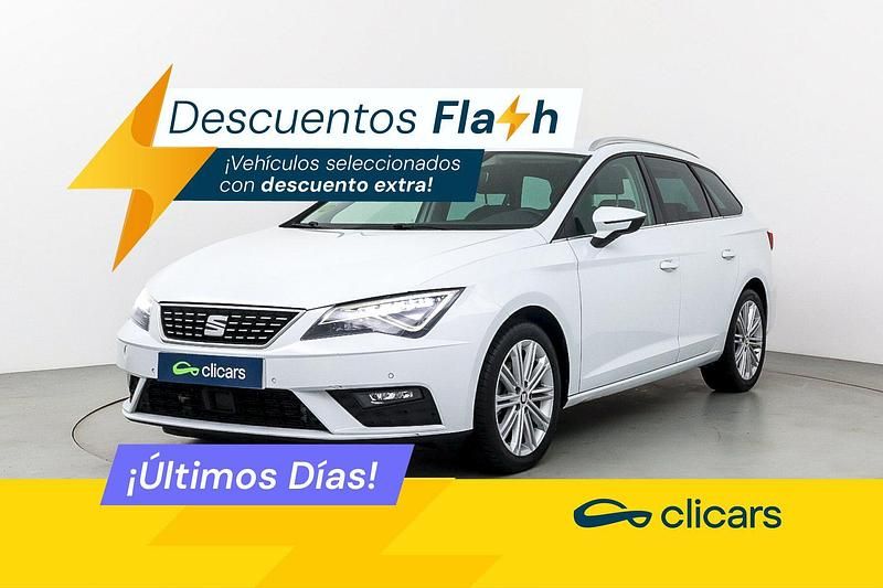 Usado Seat Leon XCELLENCE 150 CV (110 kW) 2018 Blanco Familiar
