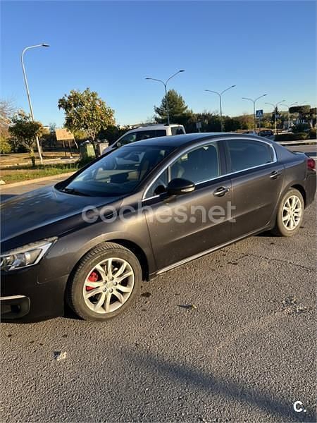 Usado Peugeot 508 Allure 150 CV (110 kW) 2015 Negro Berlina