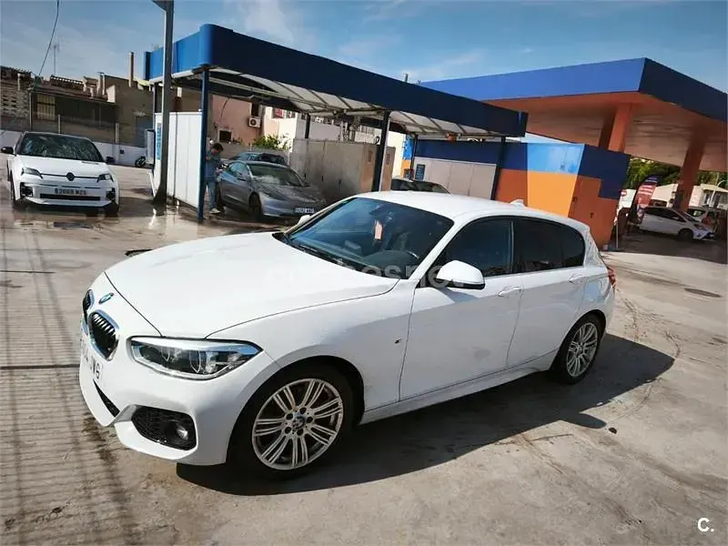 Usado BMW 116 Efficient Dynamics 116 CV (85 kW) 2017 Blanco Utilitario