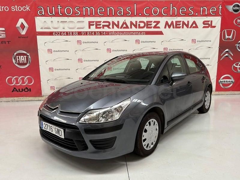 Usado Citroën C4 88 CV (64 kW) 2009 Azul Berlina