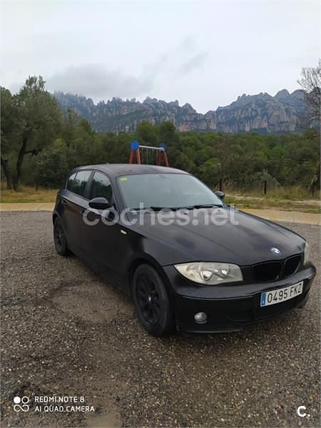 Negro Usado 2007 BMW 118 Utilitario | 5999 € (Precio justo) - Imagen 1/4
