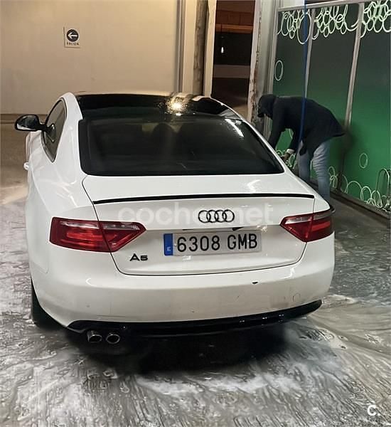 Usado Audi A5 Premium 170 CV (125 kW) 2009 Blanco Coupe