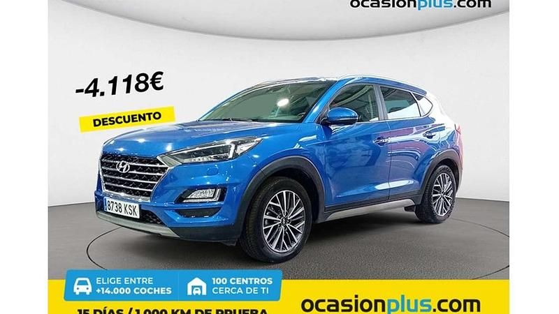Azul Usado 2018 Hyundai Tucson SUV | 18.091 € (Super precio) - Imagen 1/4