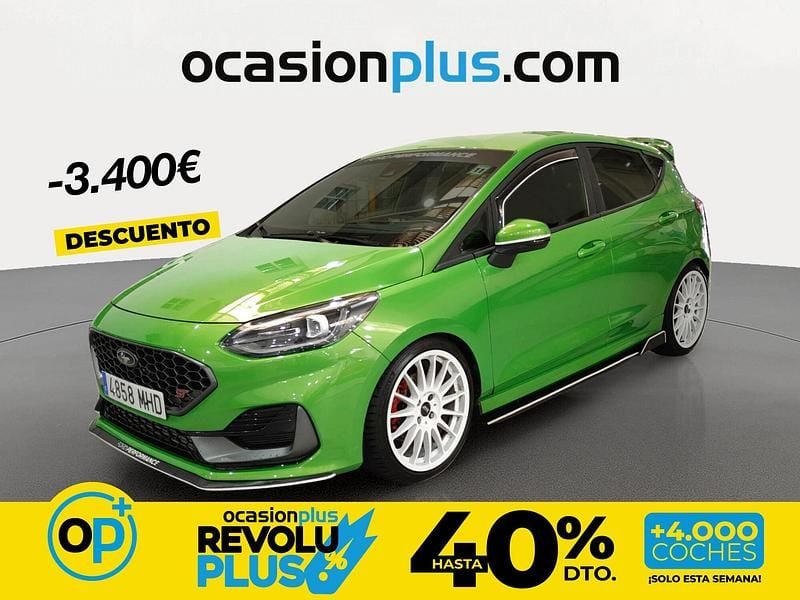Usado Ford Fiesta ST 200 CV (147 kW) 2023 Verde Utilitario