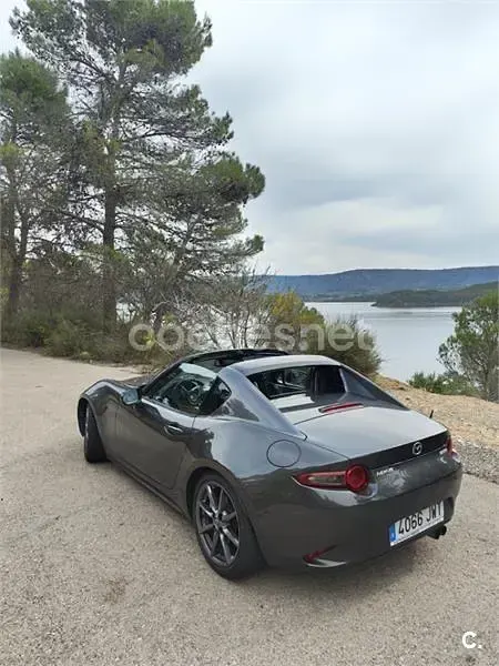 Usado Mazda MX5 Inclusive 160 CV (117 kW) 2017 Gris / plata Descapotable