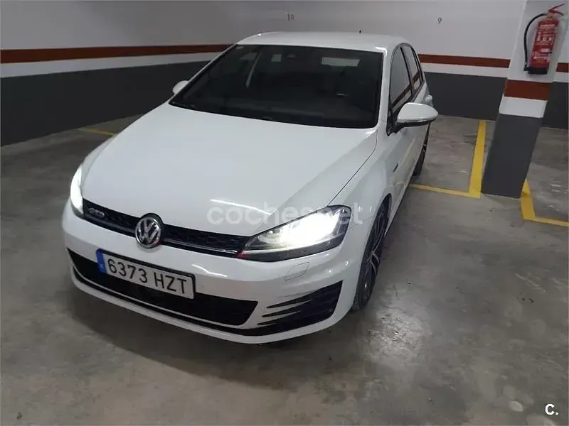 Usado VW Golf VII GTD 184 CV (135 kW) 2014 Blanco Berlina