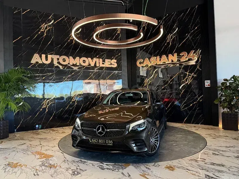 Usado Mercedes GLC250 204 CV (150 kW) 2018 Verde SUV