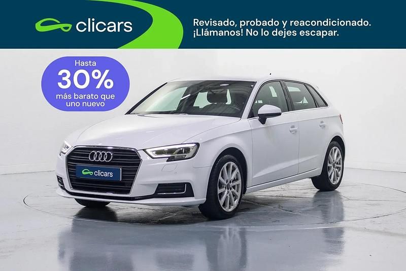 Käytetty Audi A3 Design 150 HP (110 kW) 2019 Valkoinen Sedan