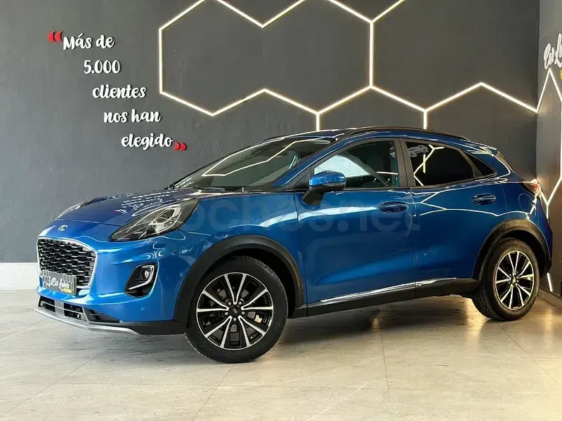 Usado Ford Puma Titanium 125 CV (91 kW) 2022 Azul SUV