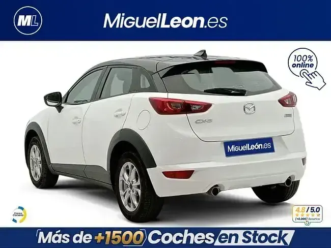Begagnad Mazda CX-3 Luxury 120 HK (88 kW) 2016 Vit SUV