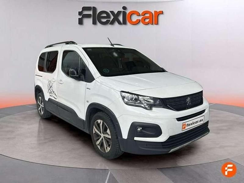 Usado Peugeot Rifter GT-line 110 CV (80 kW) 2018 Blanco Monovolumen