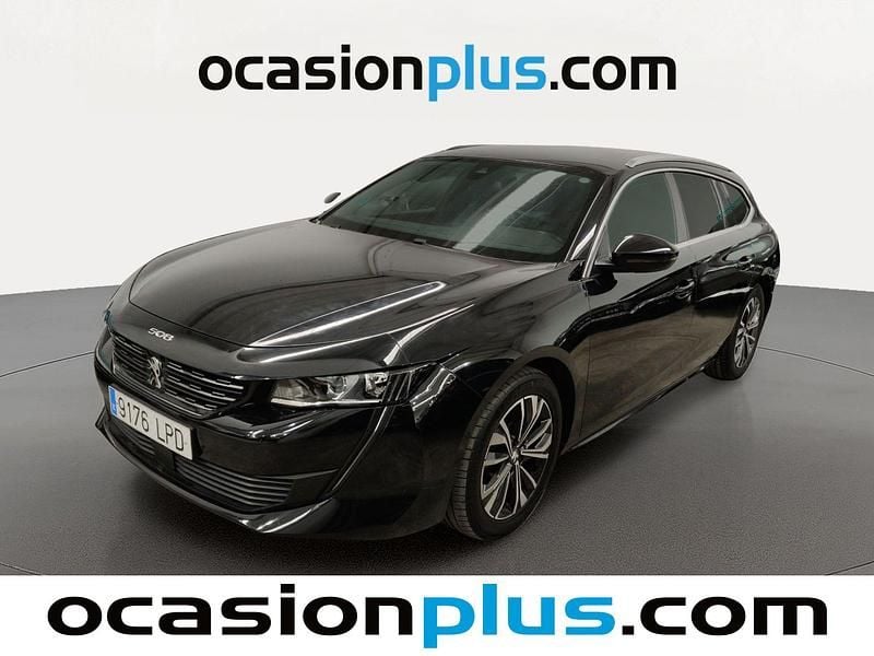 Negro Usado 2021 Peugeot 508 SW Allure Familiar | 14.810 € (Buen precio) - Imagen 1/4