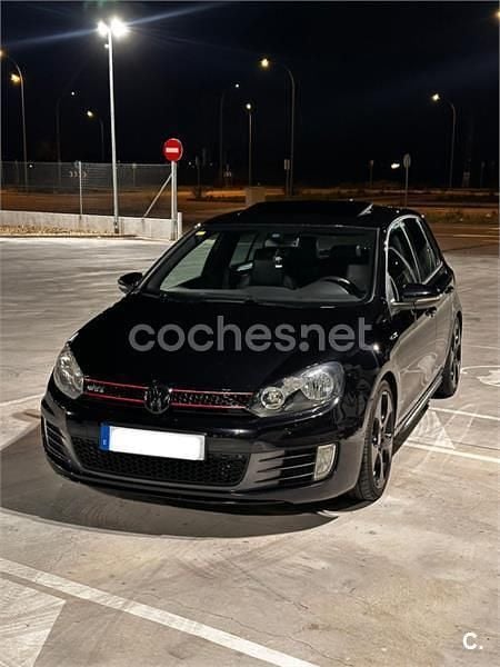 Usado VW Golf VI GTI 210 CV (154 kW) 2009 Negro Utilitario