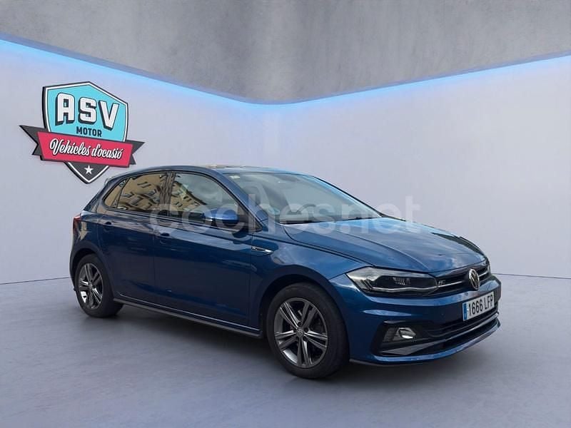 Azul Usado 2020 VW Polo R-line Berlina | 13.990 € (Precio justo) - Imagen 1/4