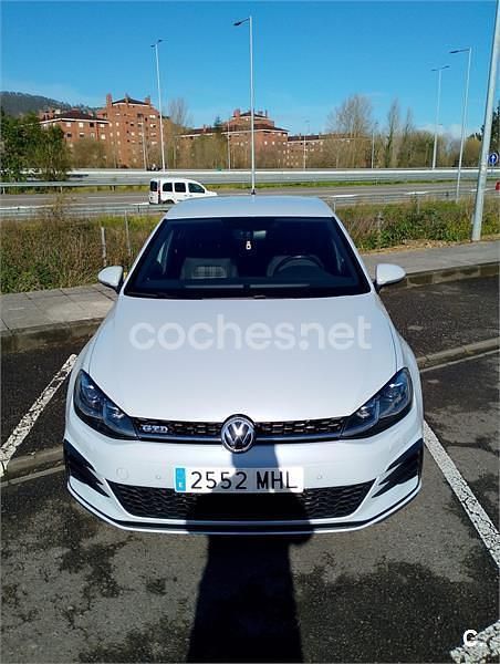 Usado VW Golf VII GTD 184 CV (135 kW) 2017 Blanco Berlina
