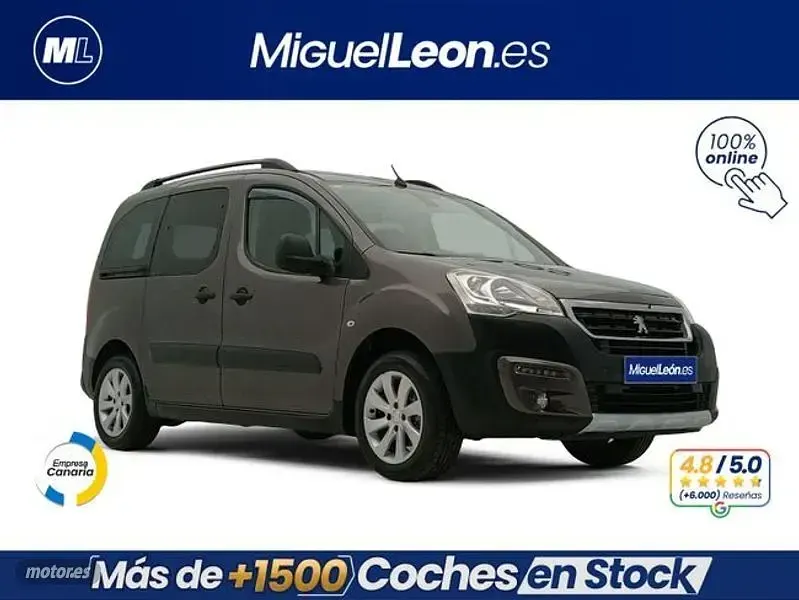 Usado Peugeot TePee Outdoor 110 CV (80 kW) 2018 Gris Van